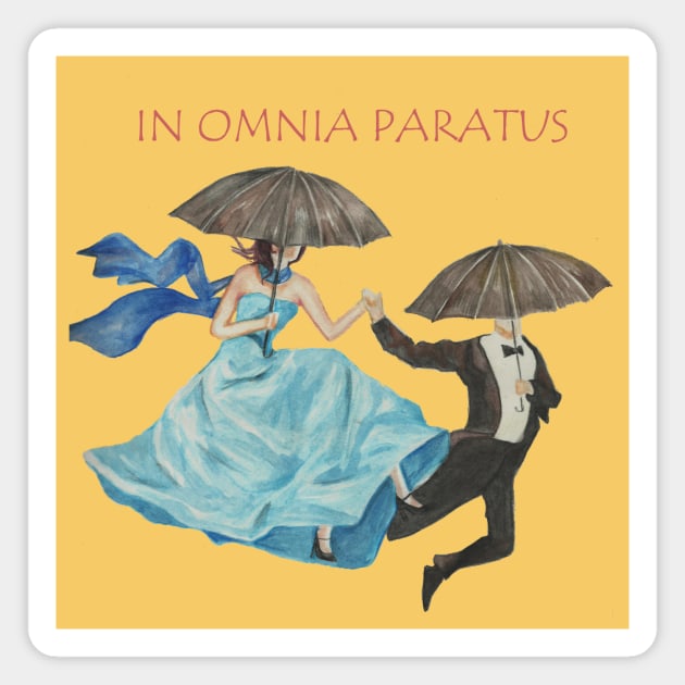 In Omnia Paratus Magnet by Art_incolours